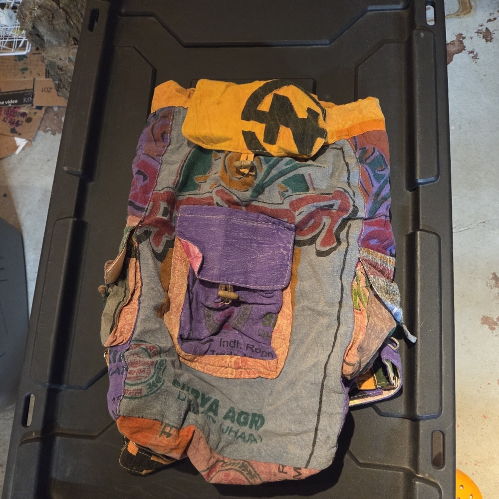 Patchwork Backpack - image 1